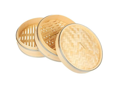 Panier vapeur à 2 niveaux renforcé