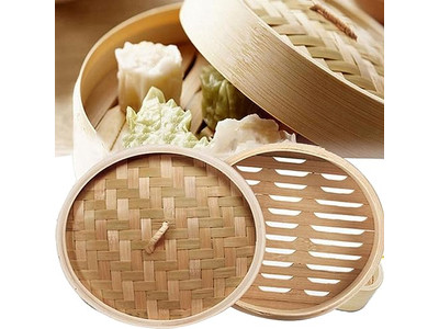 Ensemble de casseroles pour saucisses Panier vapeur en bambou