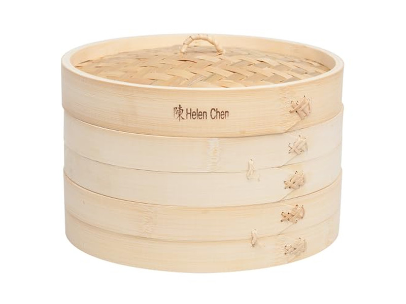 Cuiseur à vapeur pour petits pains de riz Panier vapeur en bambou